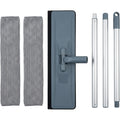 Leivo Double-Sided Floor Wiper Mop 38 cm Slate Gray - Product view