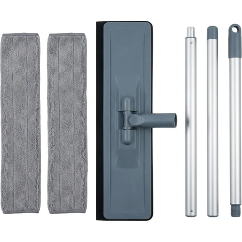 Leivo Double-Sided Floor Wiper Mop 38 cm Slate Gray - Product view