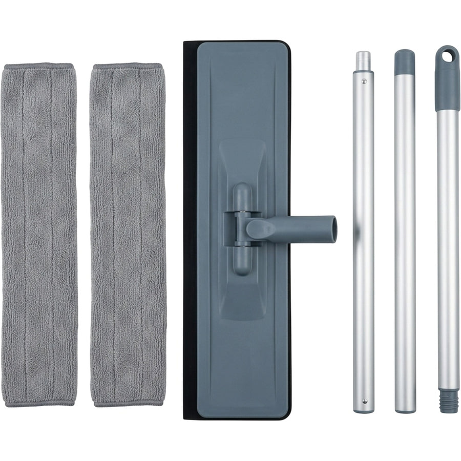 Leivo Double-Sided Floor Wiper Mop 38 cm Slate Gray
